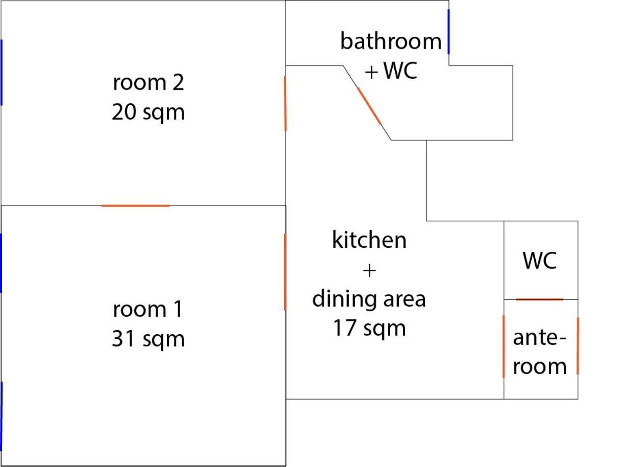 Nanirol Apartment At Gellert Bath Budapest Ngoại thất bức ảnh